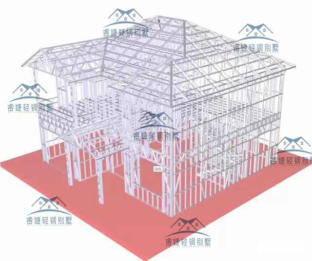 200多平別墅25天完工是什么體驗？安徽王總輕鋼別墅全過程揭秘！(圖5)