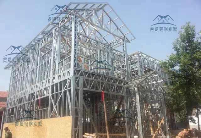 200多平別墅25天完工是什么體驗？安徽王總輕鋼別墅全過程揭秘！(圖24)