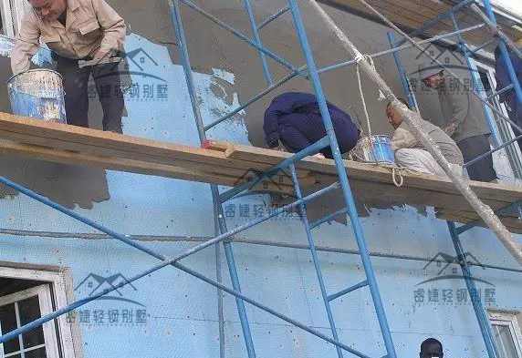 200多平別墅25天完工是什么體驗？安徽王總輕鋼別墅全過程揭秘！(圖32)