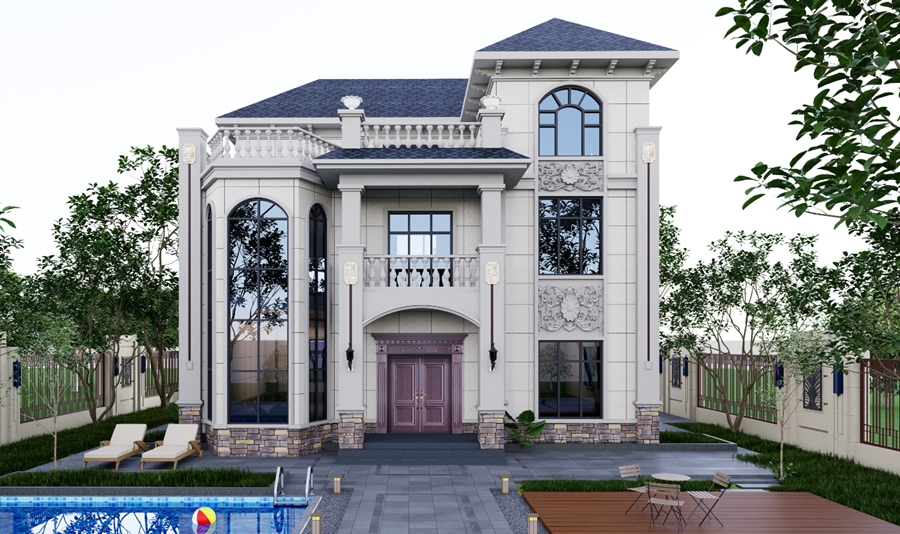 輕鋼別墅家具怎么搭配？