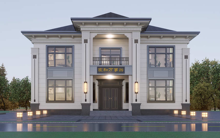 30萬(wàn)輕鋼別墅大概可以建多大面積？(圖2)