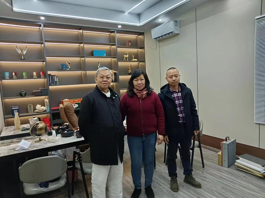 法國華僑代表團蒞臨睿婕輕鋼別墅工廠考察，探尋合作機會！